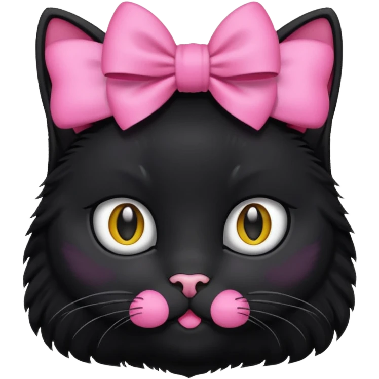 🐈‍⬛🎀 emoji