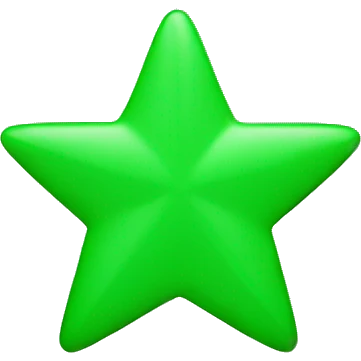 green review star emoji