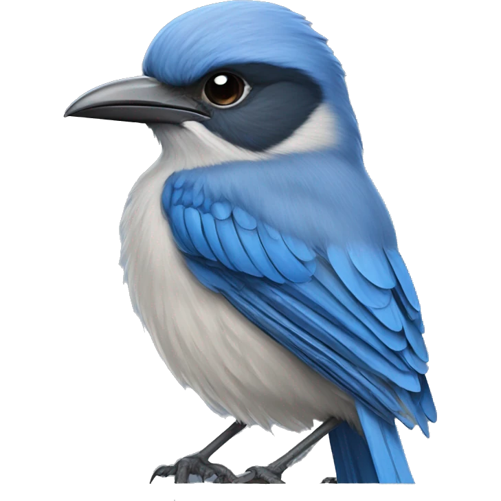 Western scrub jay emoji