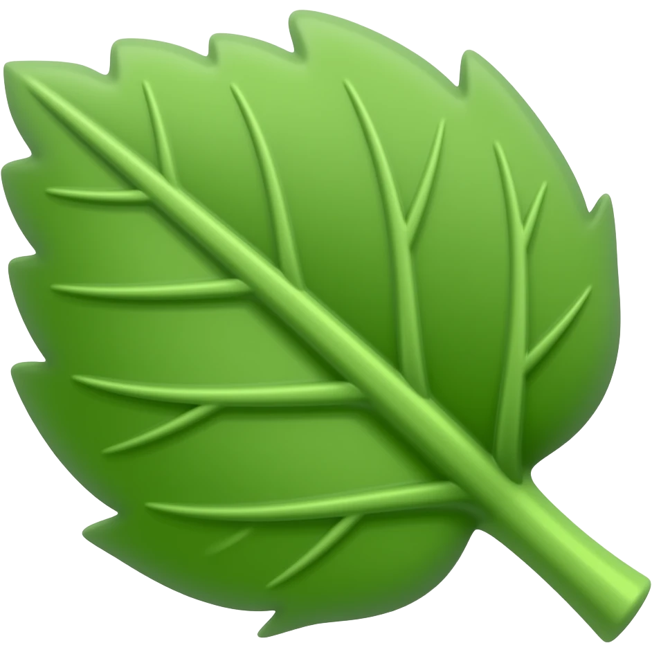 bonsia leaves emoji
