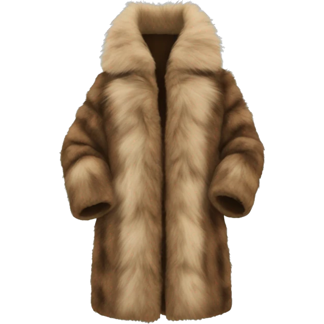 fur coat emoji