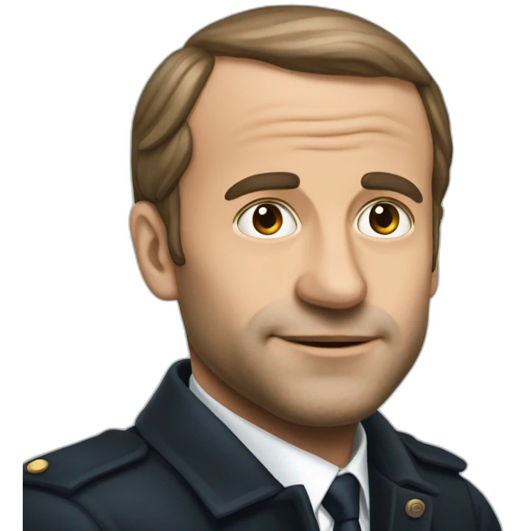 Zemour embrasse macron emoji