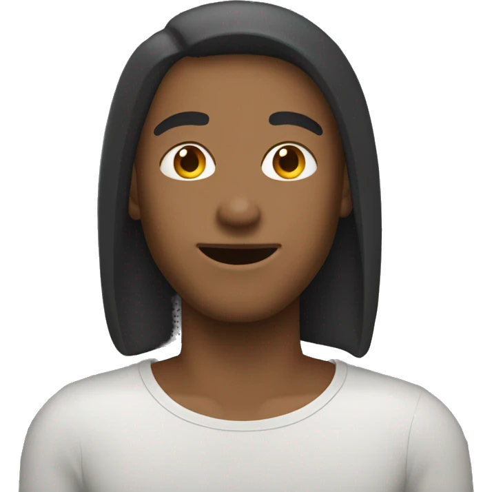 minimal basic non-3d emoji generic avatar emoji