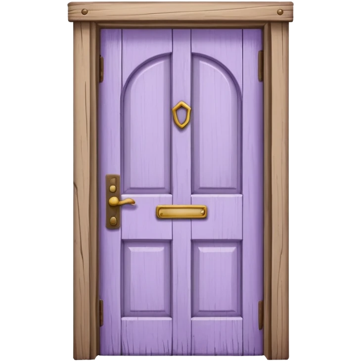 lilac door emoji