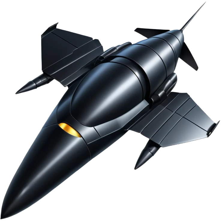 black knight satellite, metallic look, orbiting Earth emoji
