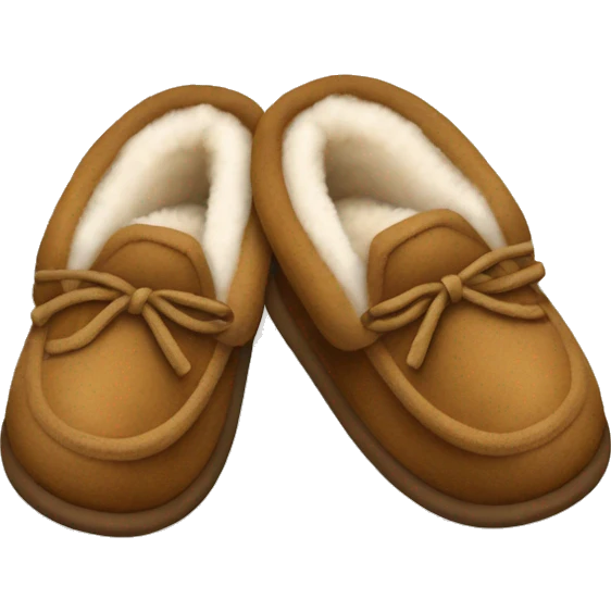 Ugg Tasman slippers emoji