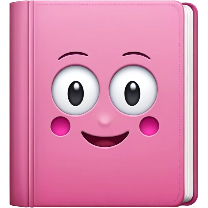 Libro rosa  emoji