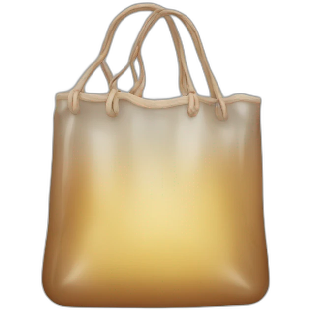 transparent bag emoji