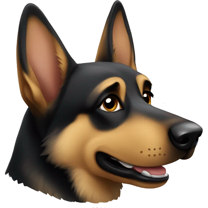 German shepherd emoji