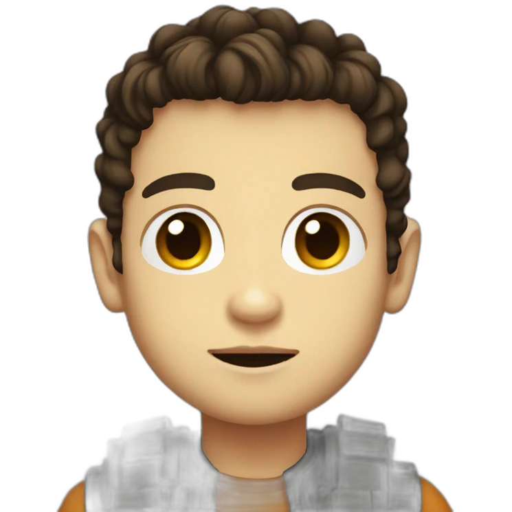 8 bit kid emoji
