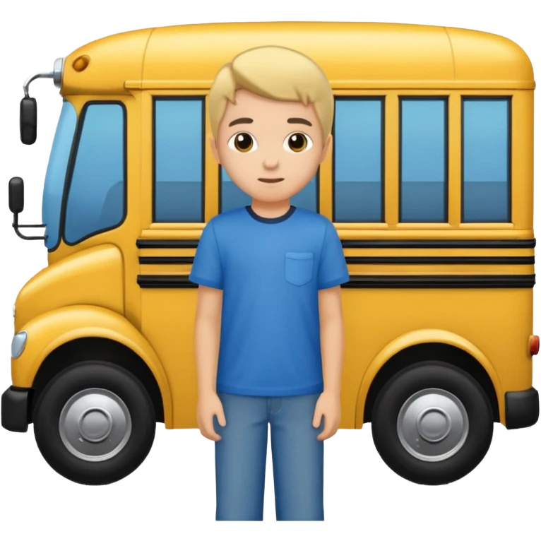 Jaydens bus is here emoji