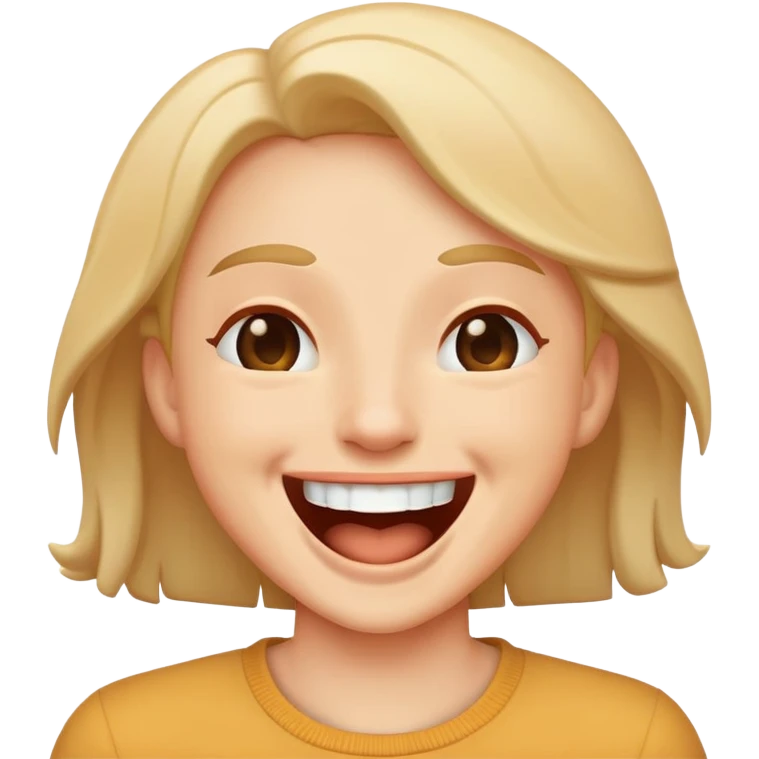 He he he ha emoji