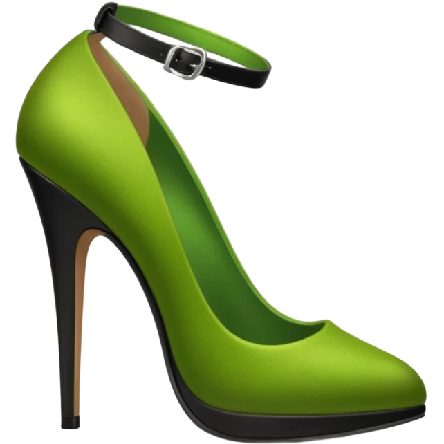 Shrek with black hight heels emoji