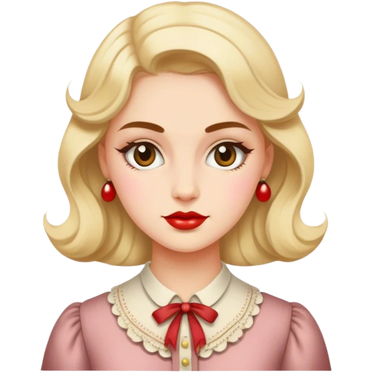 aesthetic vintage WOMAN emoji