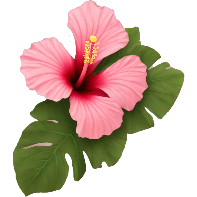 hibiscus emoji