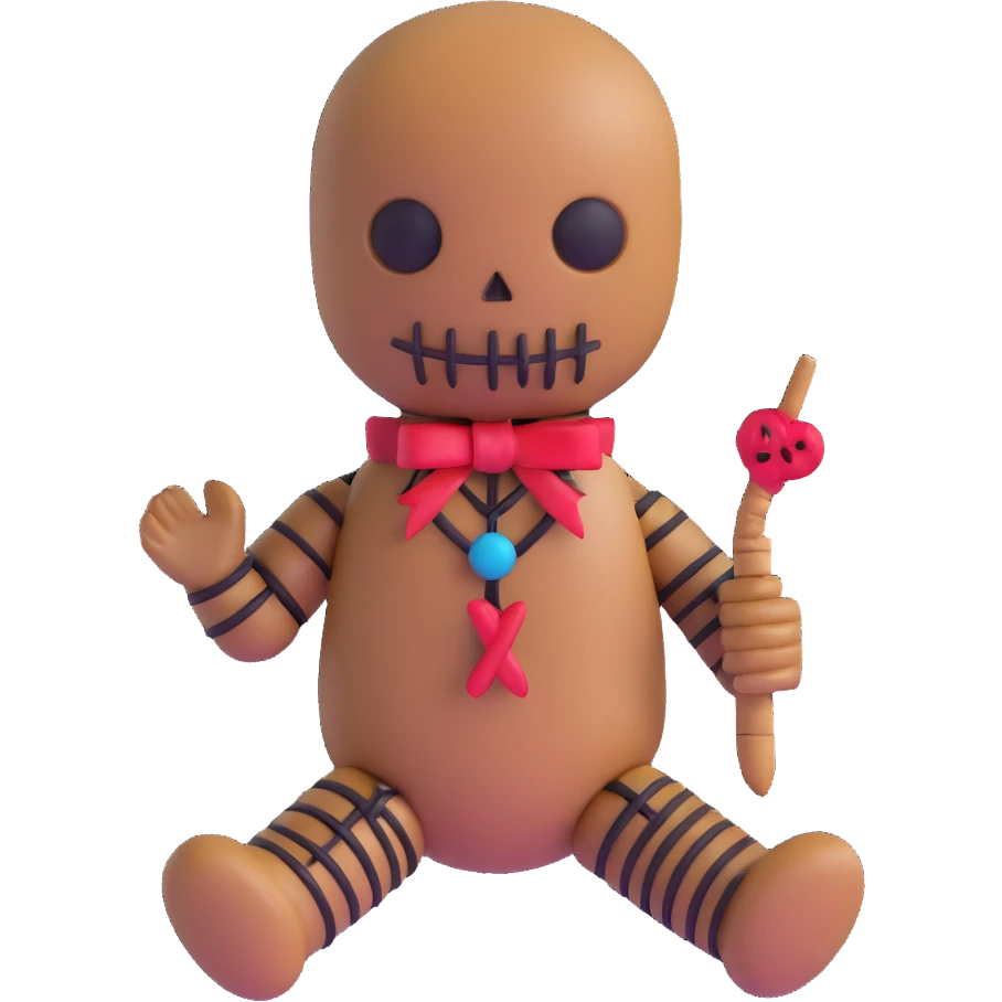 voodoo doll emoji