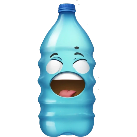 botella de agua emoji