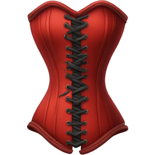 Red Corset  emoji