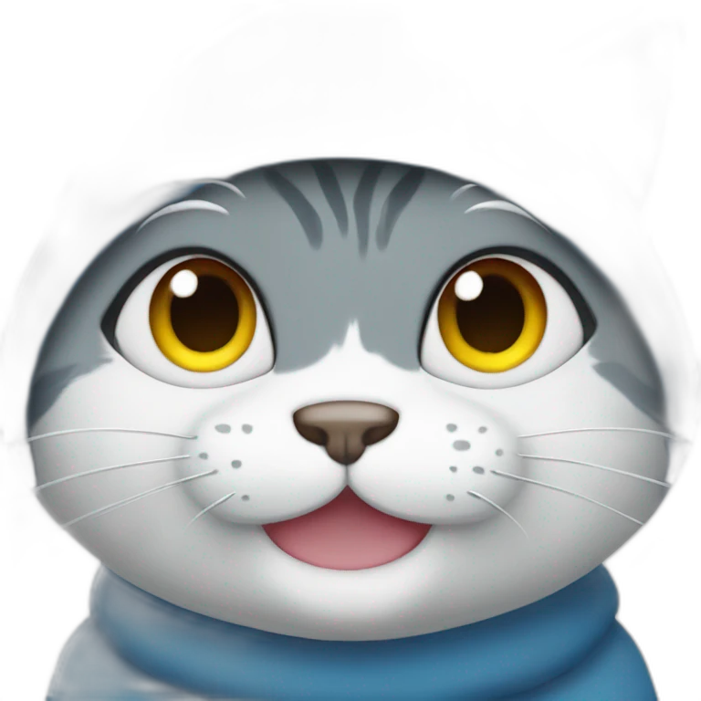 Smurf cat emoji