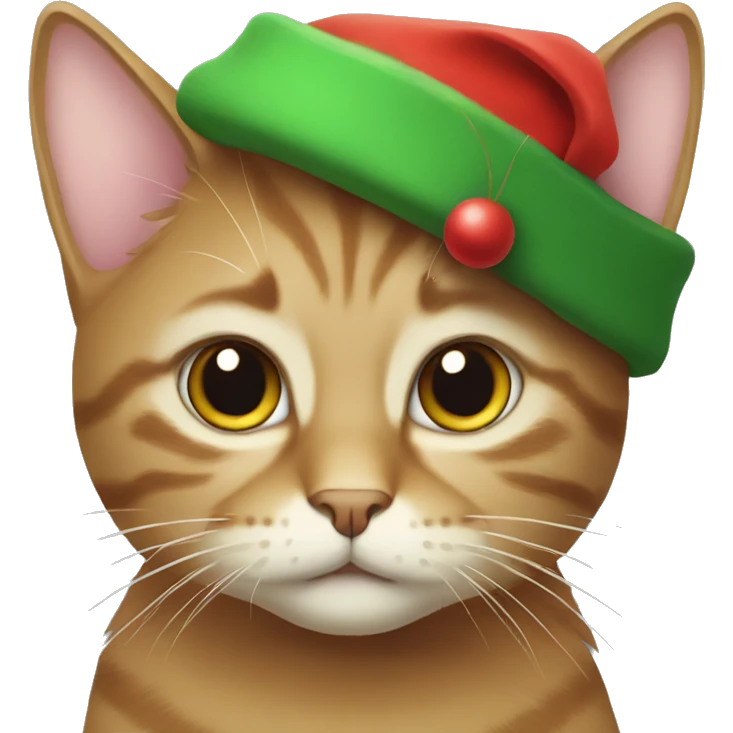 christmas cat emoji
