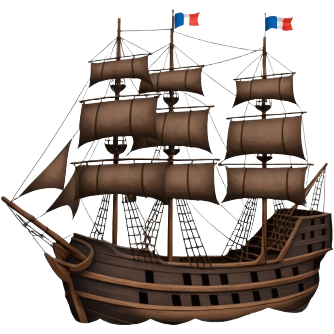 Batavia the Dutch East India Company ship, no flags emoji