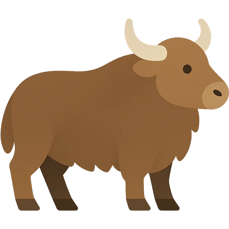 Yak emoji