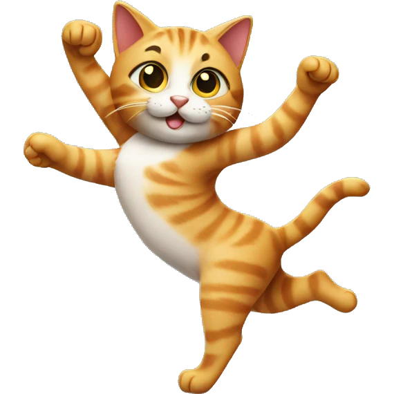 cat dancing tango emoji