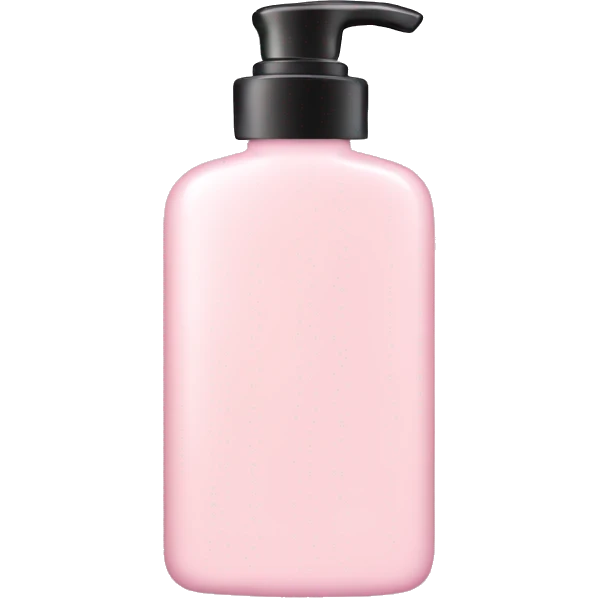 Light pink lotion bottle emoji