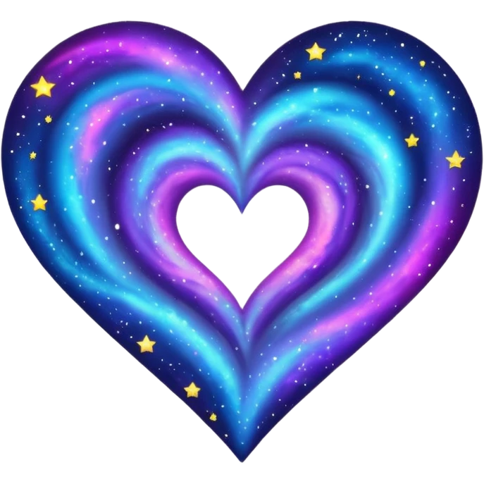 galaxy heart  emoji