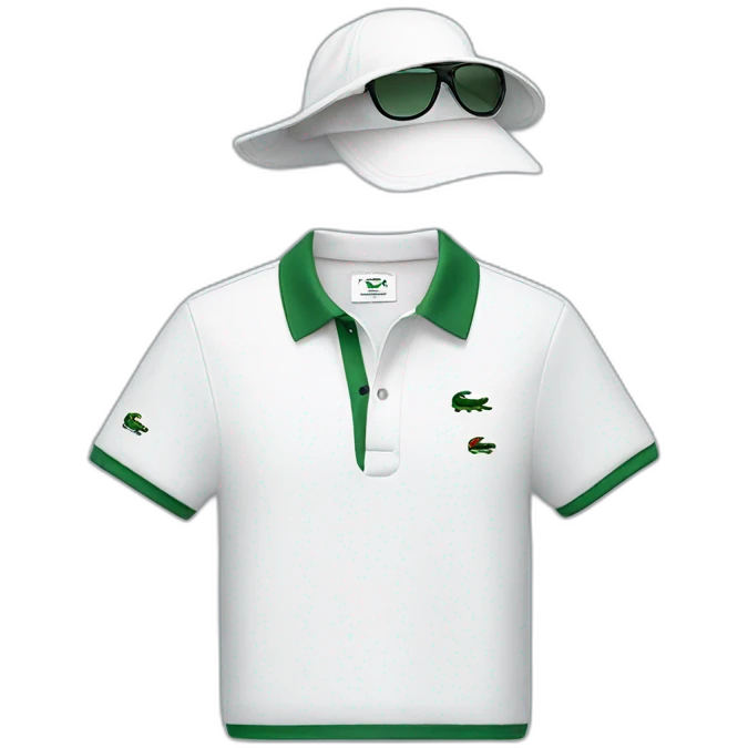 Ensemble lacoste emoji