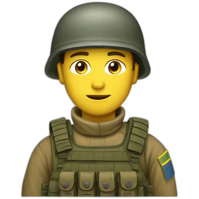 Ukraine soldier emoji