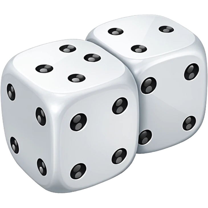 Emoji tenant un 6 et un 7 emoji