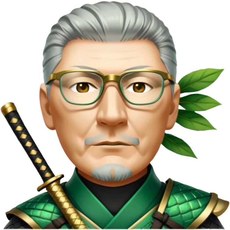 Emerald Samurai emoji