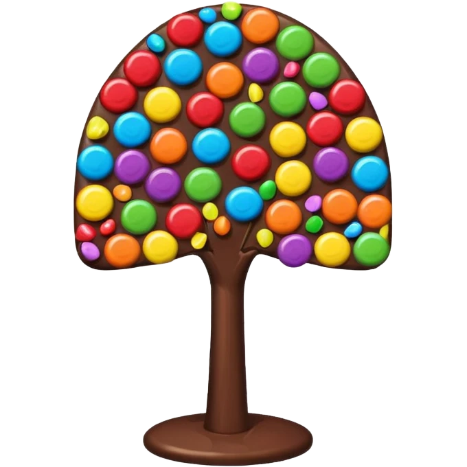 Candy tree emoji