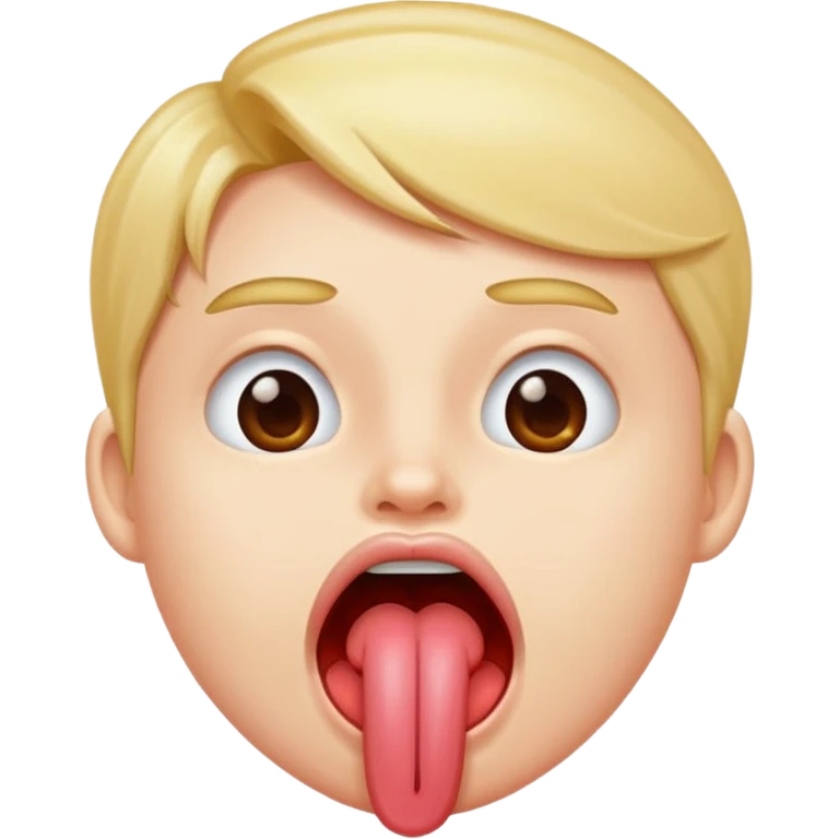 tongue sticking out emoji