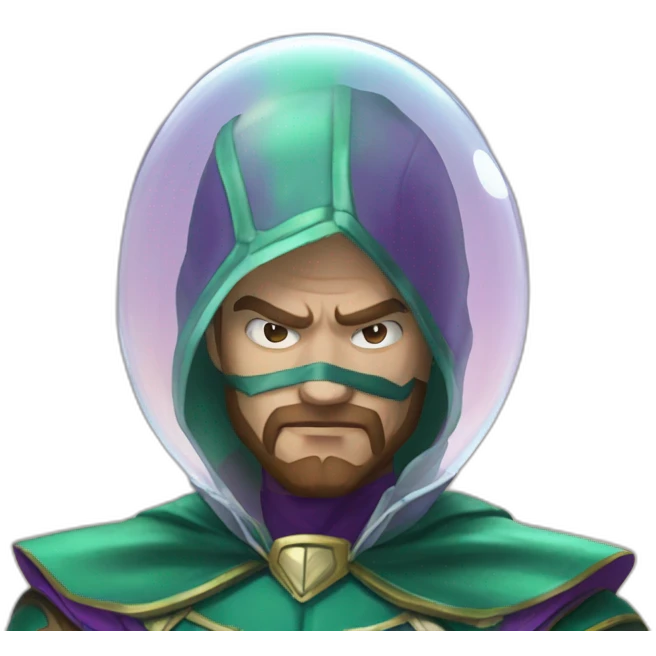 bubble glass mysterio emoji