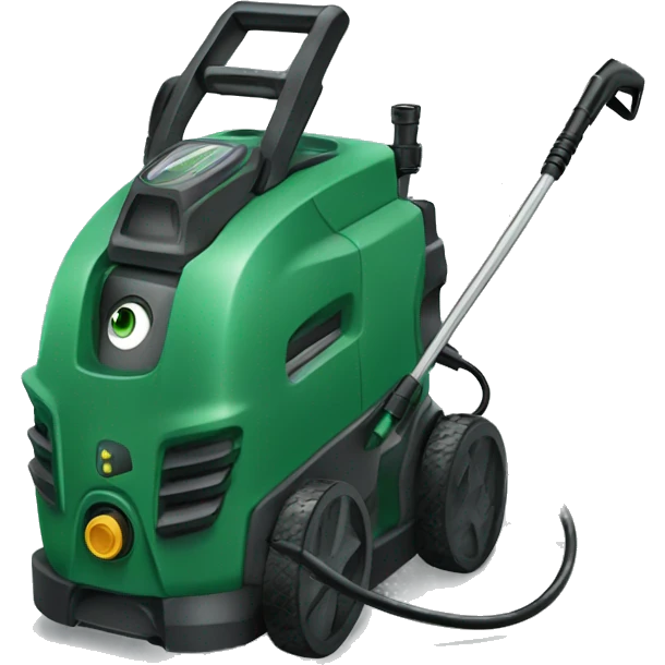dark green high pressure washer (Gerni) emoji