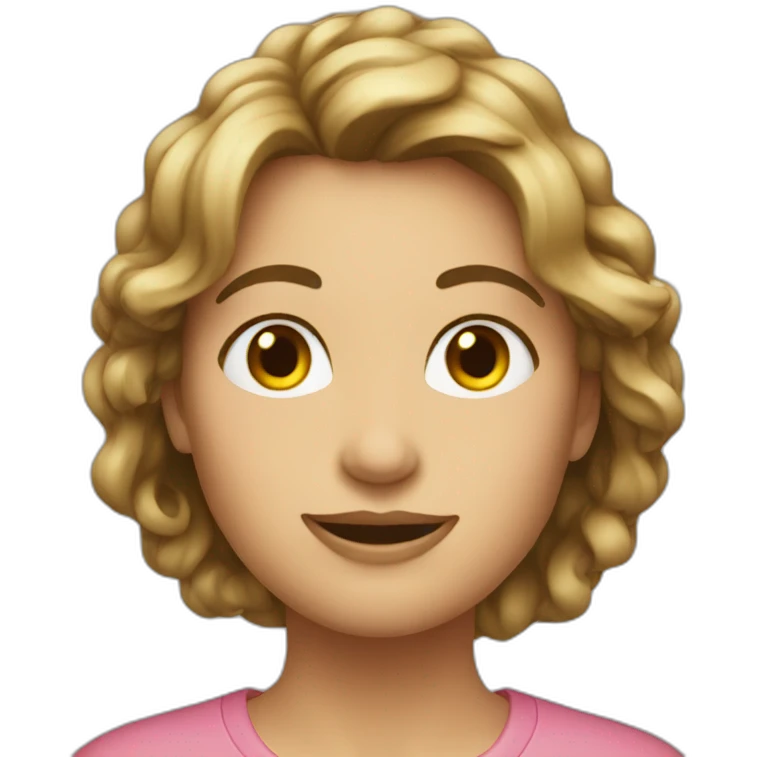 Your mother (round) emoji