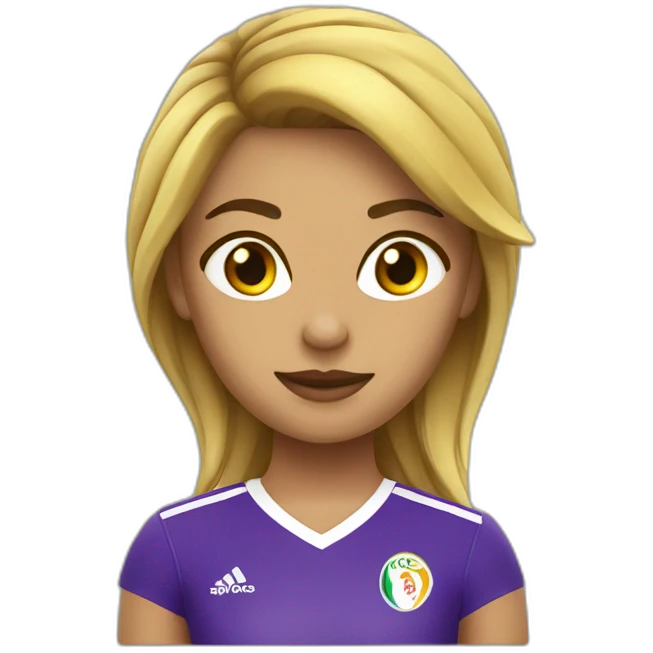 Chica futbolista emoji
