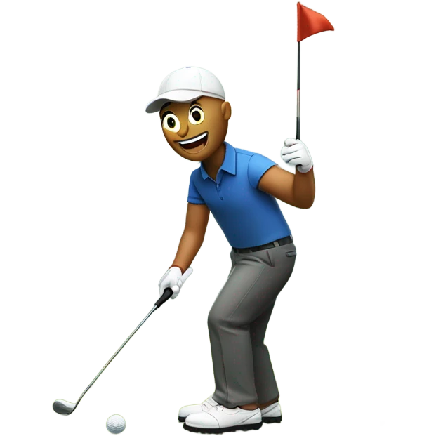 Hole in one emoji