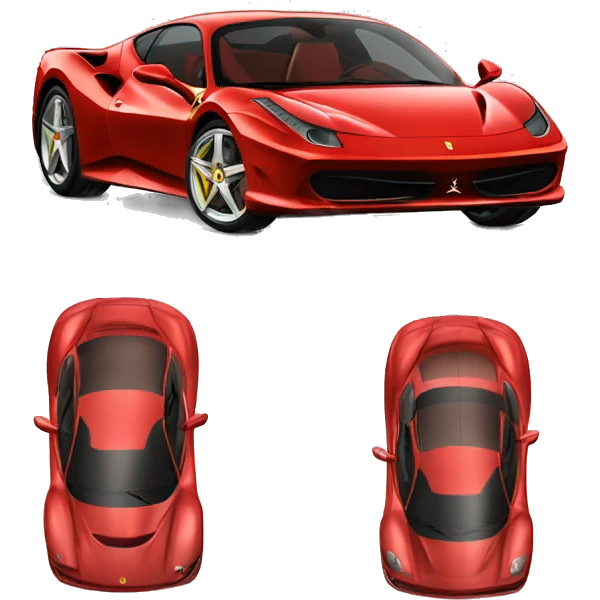 ferrari car emoji