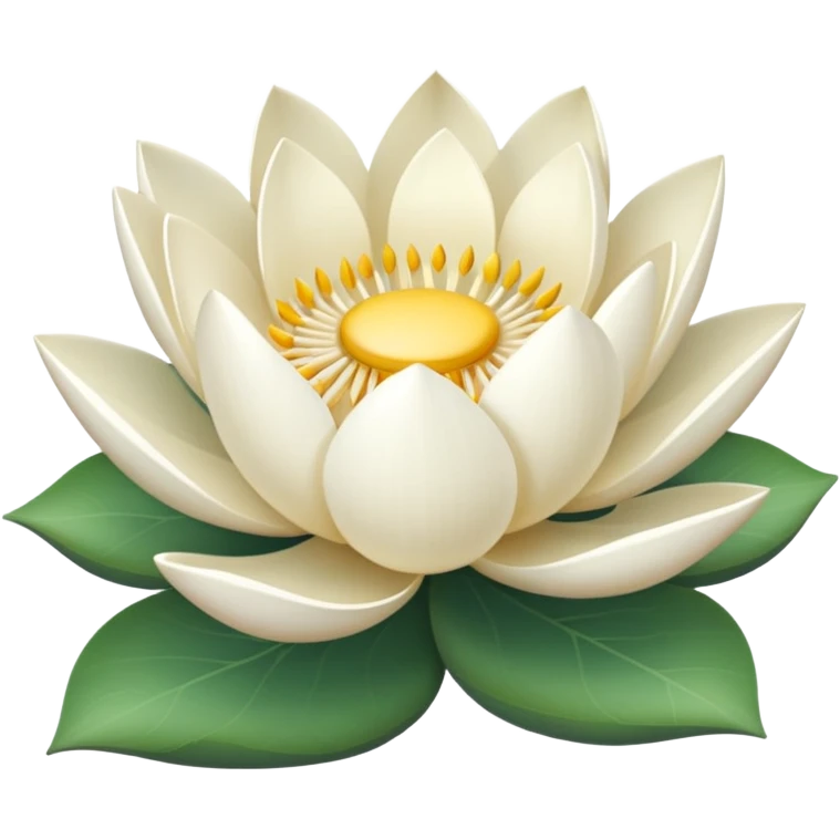 White lotus emoji