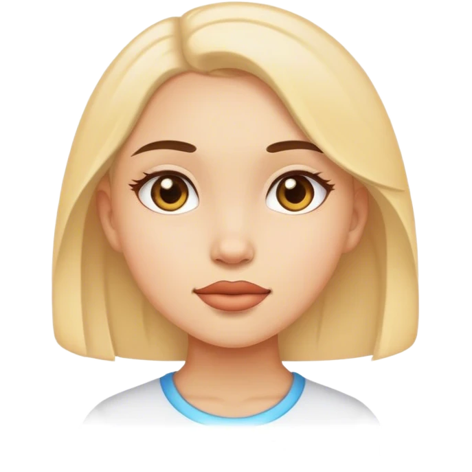 Girly girl emoji