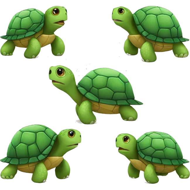 cool turtle emoji