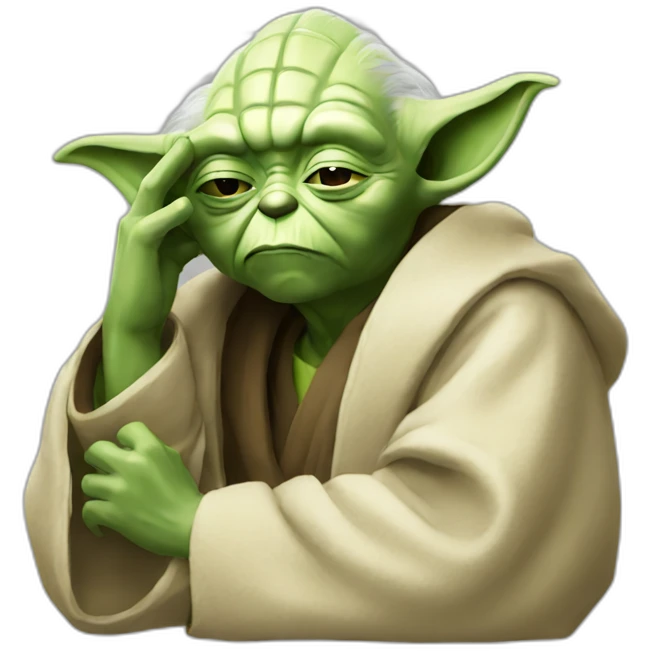 yoda facepalm emoji