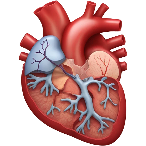 Heart cross section   emoji