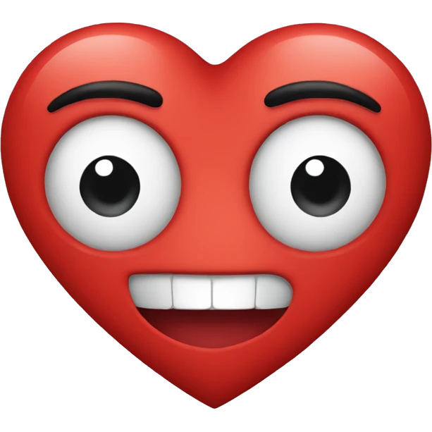 red heart  emoji
