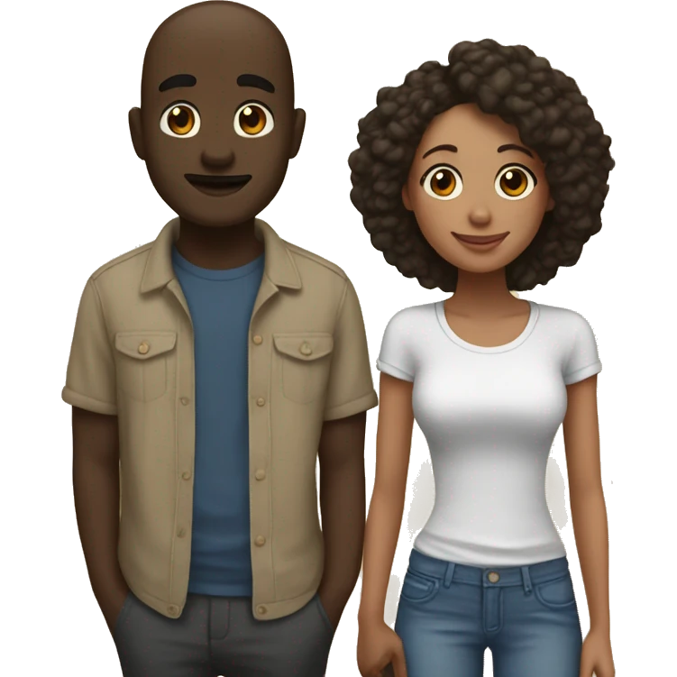 Interracial couples ￼ emoji