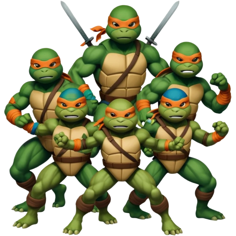 Ninja turtles emoji