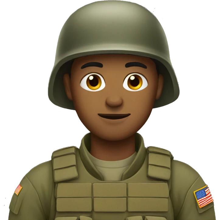 Soldier emoji